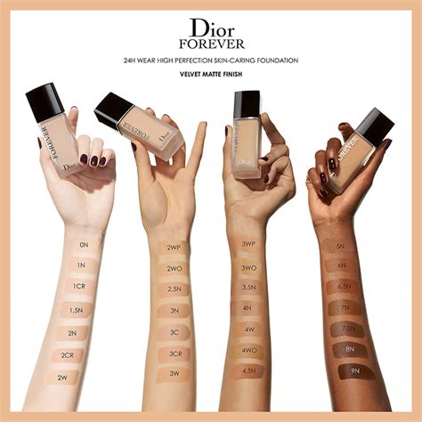 dior forever matte foundation swatches|dior foundation forever matte reviews.